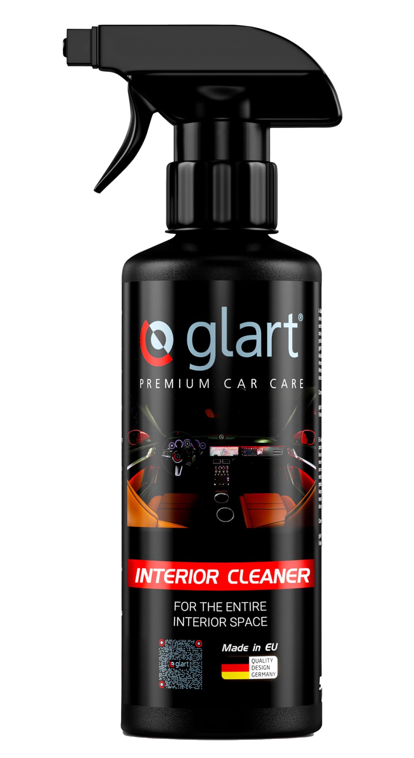 Glart 45IR Car Interior Cleaner 500ml, for Car Seat, Leather, Upholstery, Car Carpets, Sofa