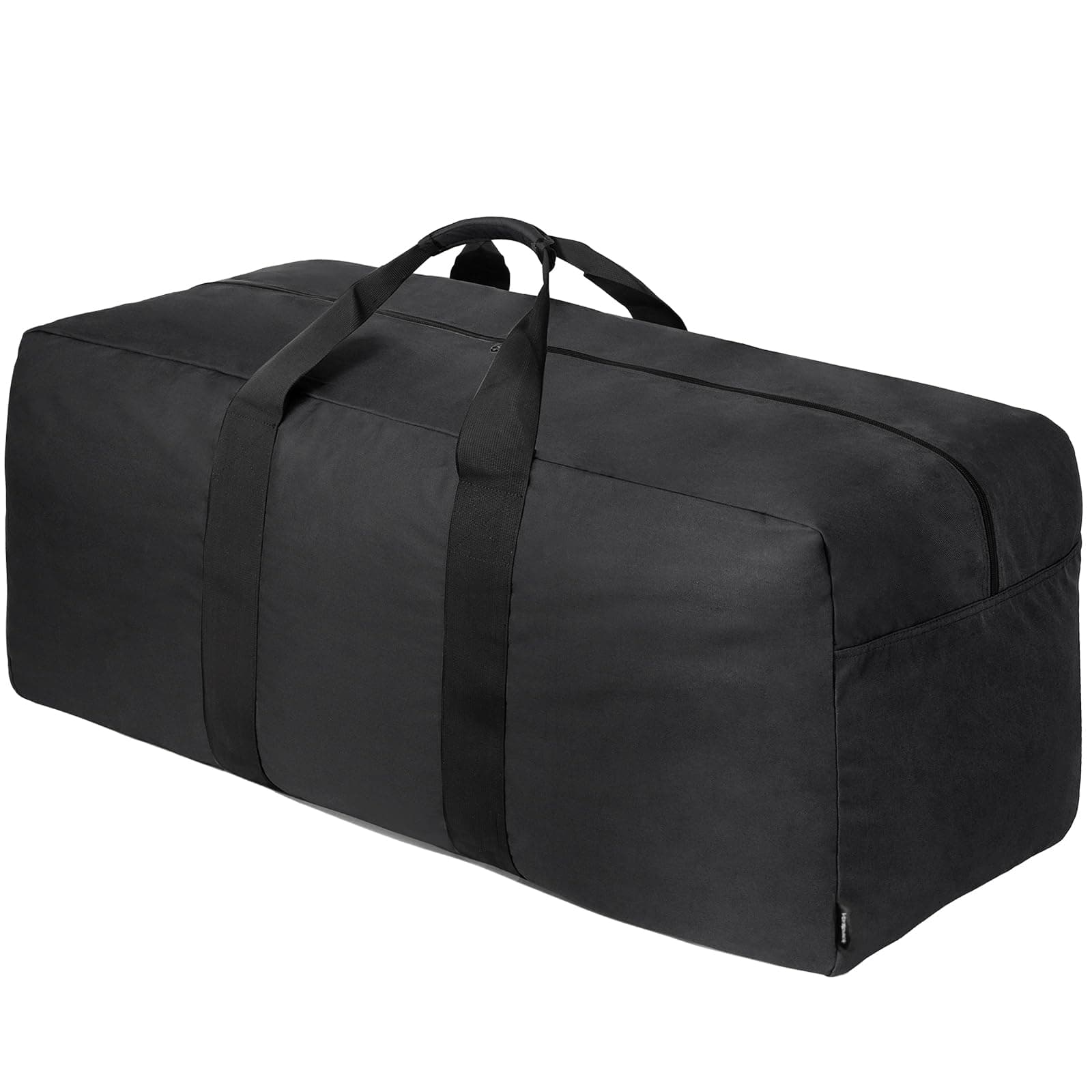Extra Large Duffle Bag for Travel - 200L Duffel Bag for Men Gear Bag for Storage Foldable Weekender Bag for Overnight Camping - Black