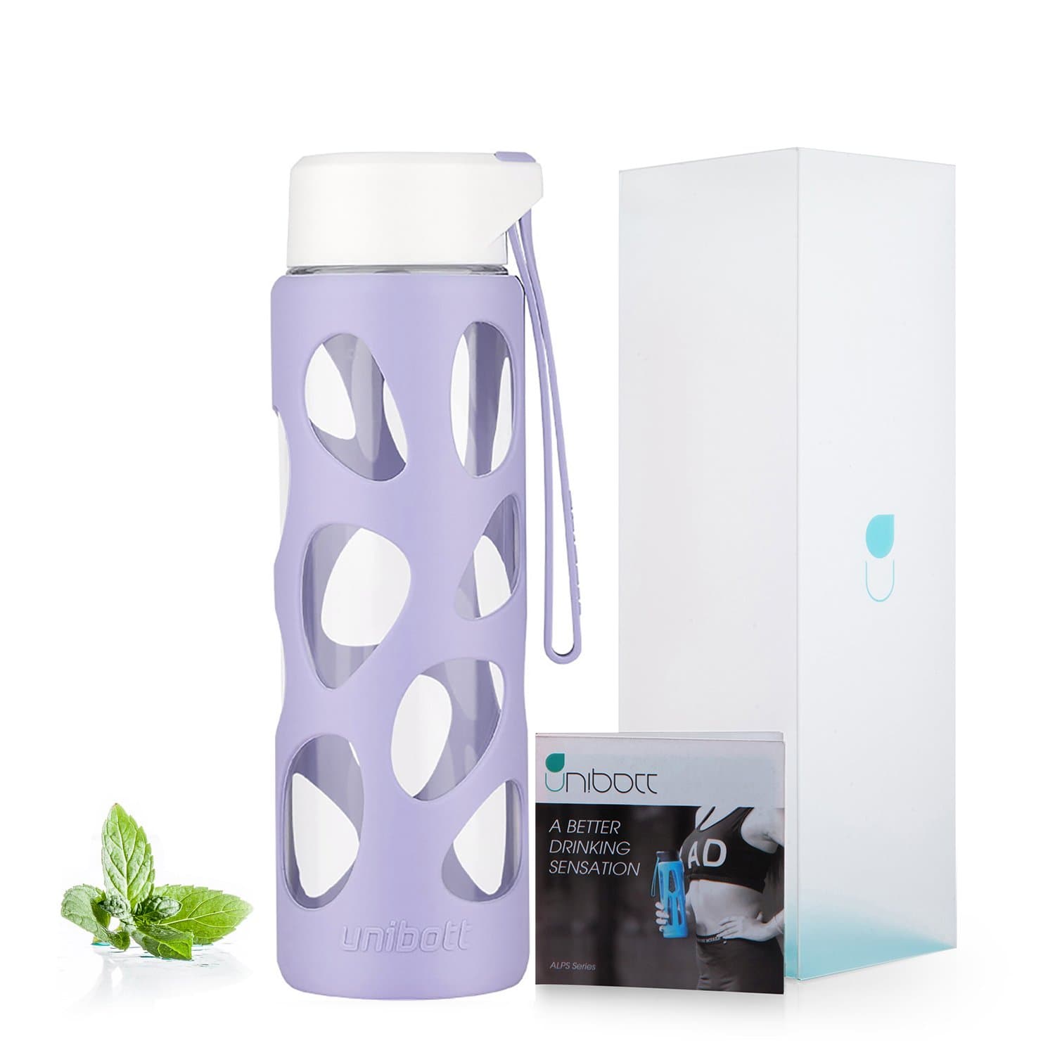 Sport Water Bottle,Unibott(TM) Tritan Water Bottles BPA Free Lead Proof for Outdoors Cycling Camping School Kids-Wide Mouth