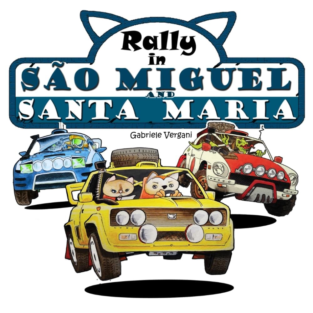 Rally in So Miguel and Santa Maria: Racing in the Azores with the two cats Amy and Turbo (Turbo and Amy in the World Rally Tour)