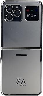 SIAVANTAGE All-New FLIP 1 Flip Dual Sim |Keypad Mobile| with 2.4" Big Display |Flip|Fold|BT Dialer| Voice Changer |Auto Call Recording|Long Lasting Battery| FM|Camera|Feature Phone| Gold