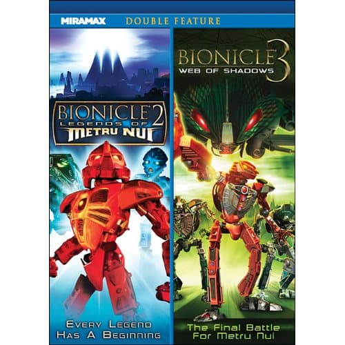 Bionicle 2: Legends Metru & Bionicle 3: Web Shadow [DVD] [Region 1] [US Import] [NTSC]