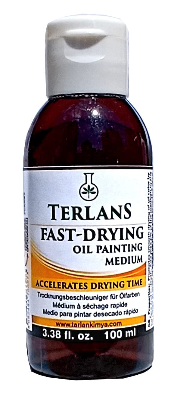 Fast Drying Oil Painting Medium, 3.38 fl. oz. (100 ml) Flip-top cap included