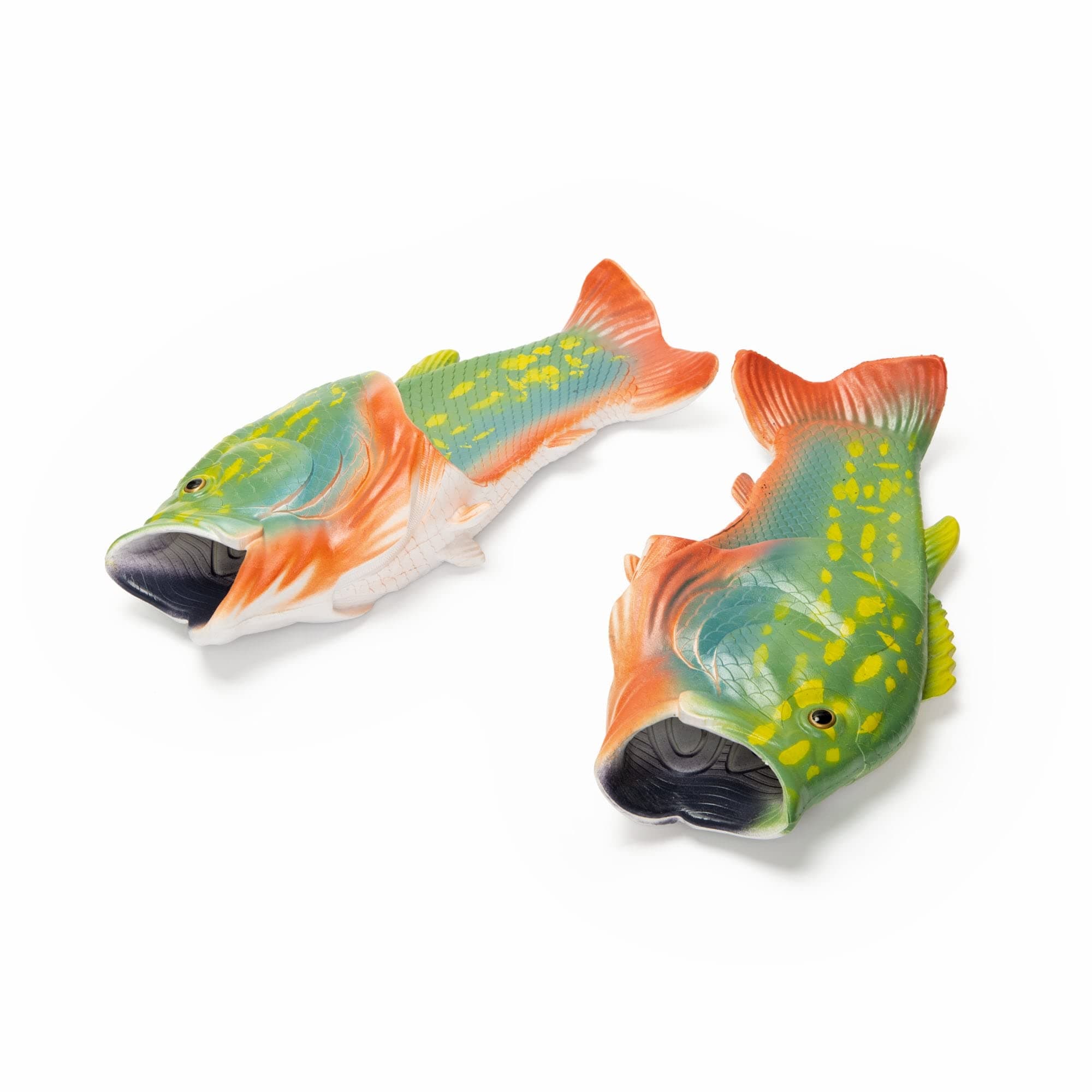 Coddies Fish Flip Flops | The Original Fish Slippers | Funny Gift, Unisex Sandals, Bass Slides, Pool, Beach & Shower Shoes | Men & Women