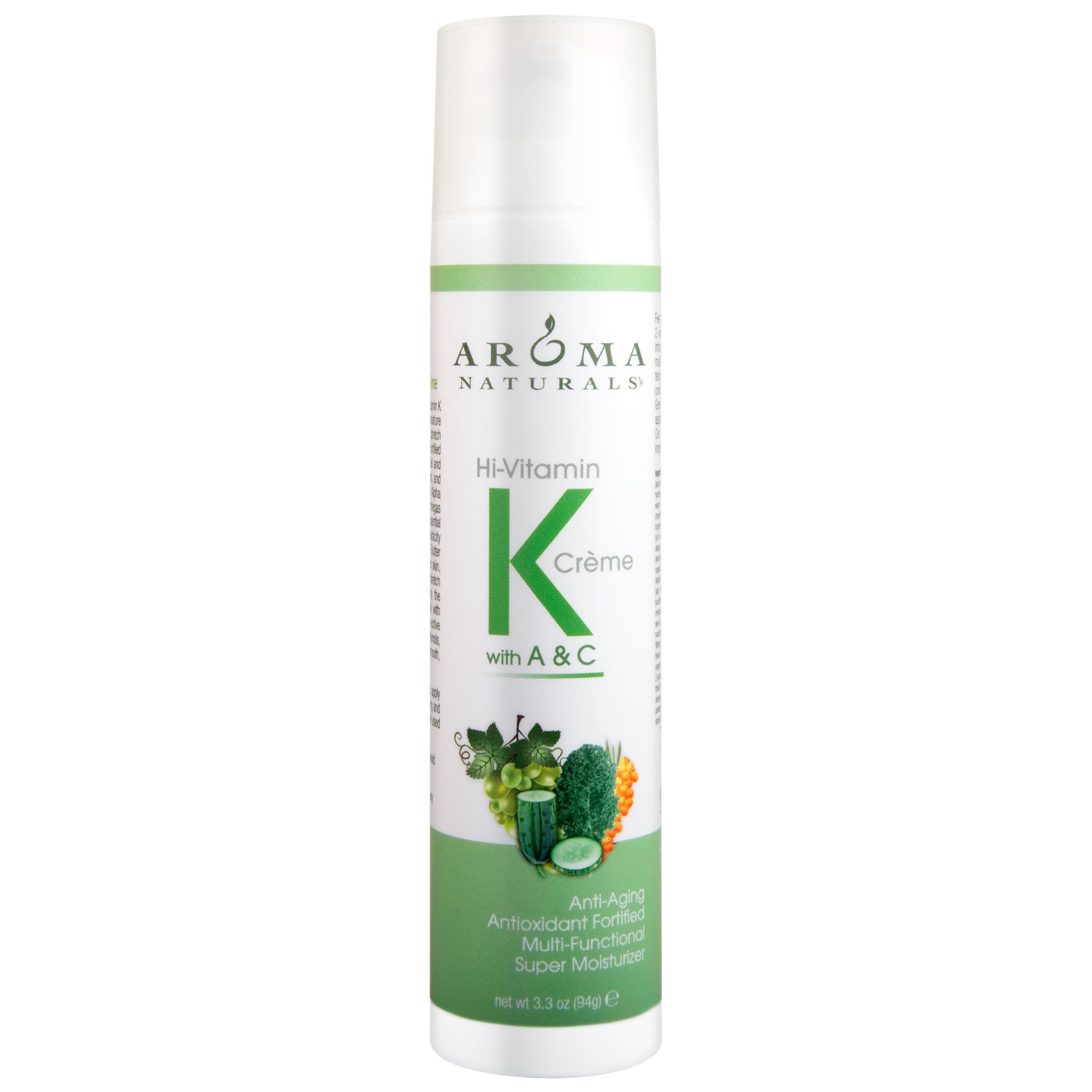 Vitamin K Creme (Super Moisturising, Eco-Airless Pump Bottle, 93ml)