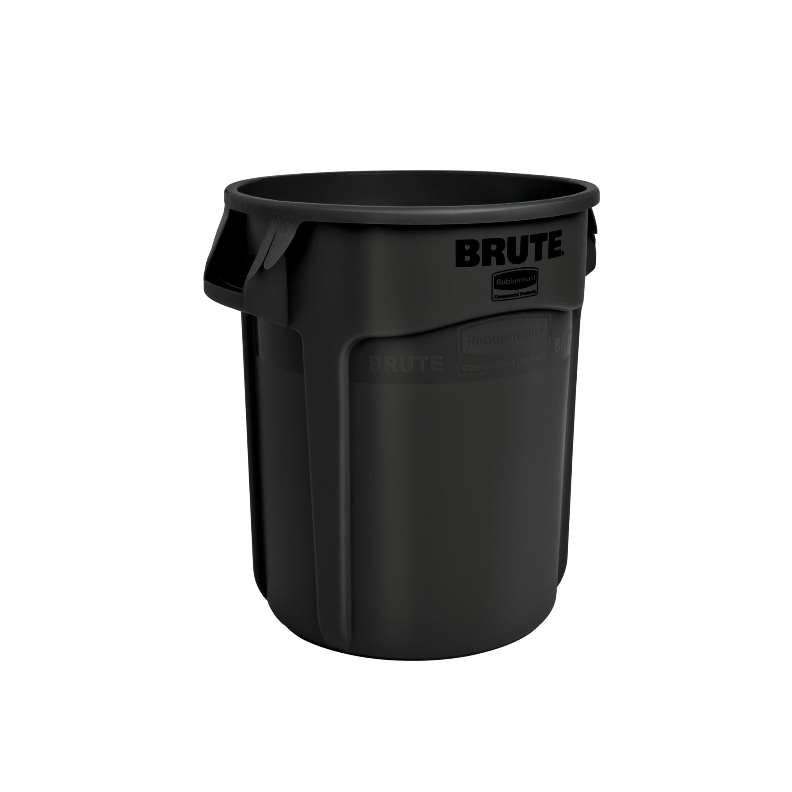 Rubbermaid Commercial Products 1779734 Brute Heavy-Duty Round Trash/Garbage Can, 20-Gallon, Black