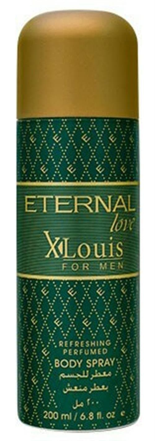 Eternal Love – XLouis Body Spray Men | Long-Lasting | Bright & Uplifting Start | Travel-Friendly Grooming Essential | Citrus & Woody Fragrance | All-Day Freshness | 200ml