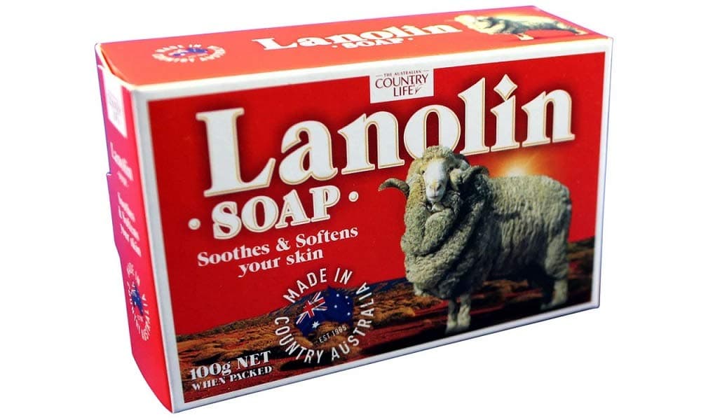 Australian Lanolin Soap 125g. Bar