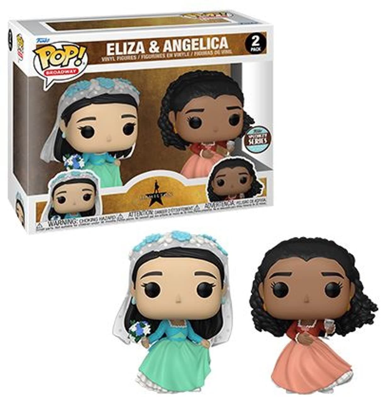 FUNKO POP! BROADWAY: Hamilton - Eliza & Angelica 2PK
