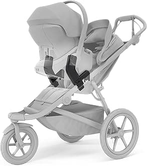 Thule Urban Glide 3 Single Child All-Terrain Stroller, Full-Suspension System, Air-Filled Tires, Upright seat with Adjustable Recline and Built-in legrest