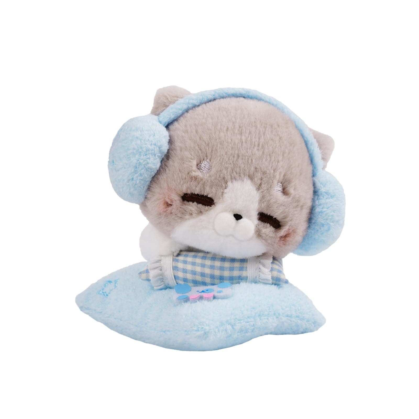 CALEMBOU Anime Plush Doll, 4.7'' Handspupu Lying Down Series Kawaii Animals Plush Figure, Cute Stuffed Doll Collectible Plush Toys Christmas Birthaday Gifts for Girl (pupu)