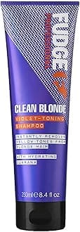 Fudge Professional Clean Blonde Violet-Toning Anti-Gelbstich Shampoo, 250 ml