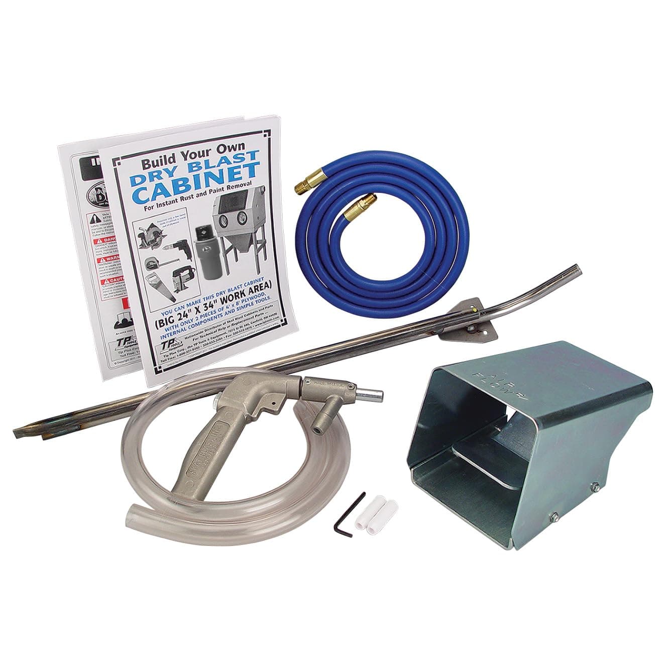 Build-Your-Own Skat Blast Sandblast Cabinet Kit - Foot-Pedal Operating System 6525-00