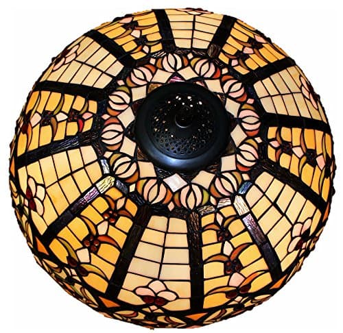 Tiffany Style Stained Glass 20" Lamp Shade "Granduer" - SHADE ONLY