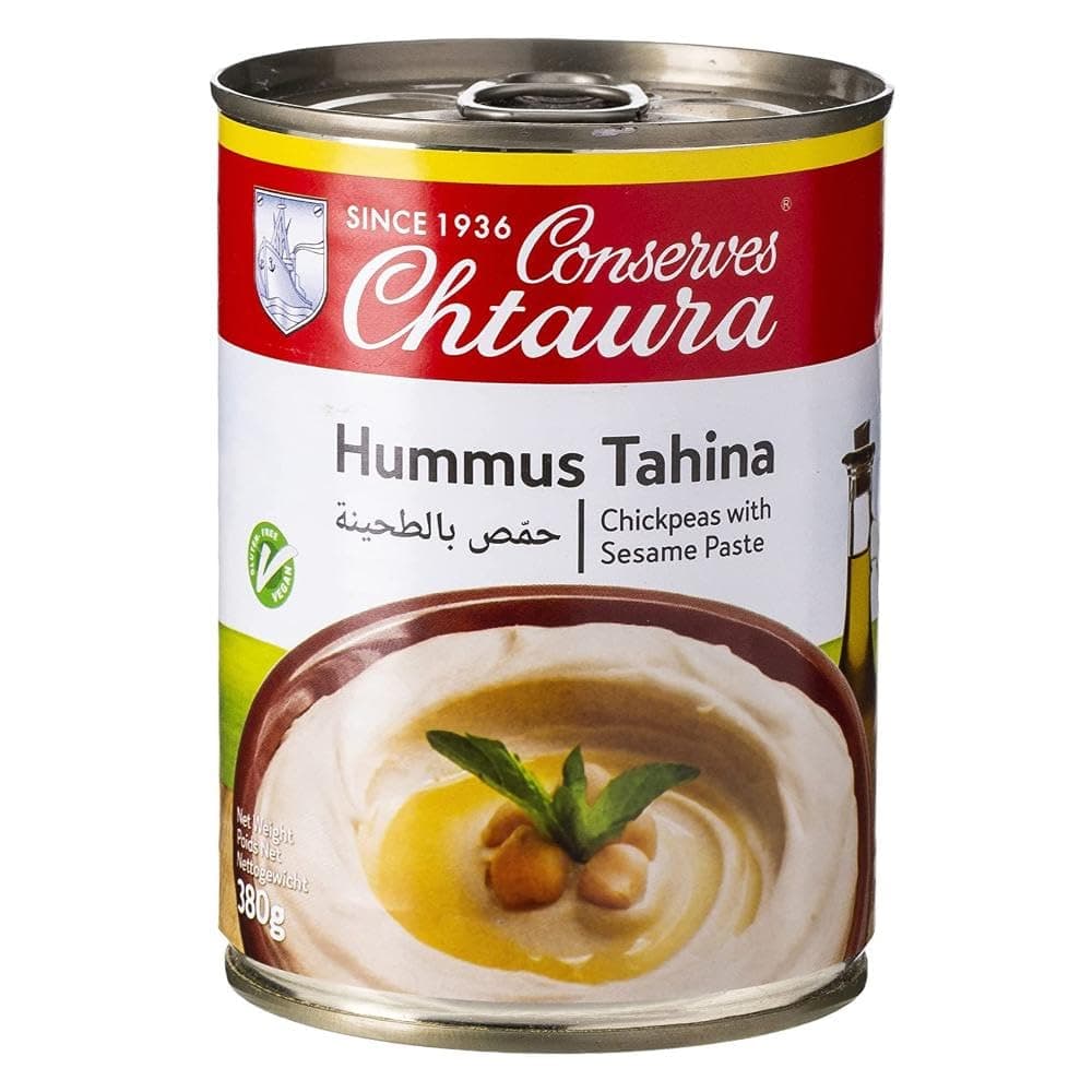 Chtaura Hummos Tahina Chickpeas with Sesame Paste Tin 380gm