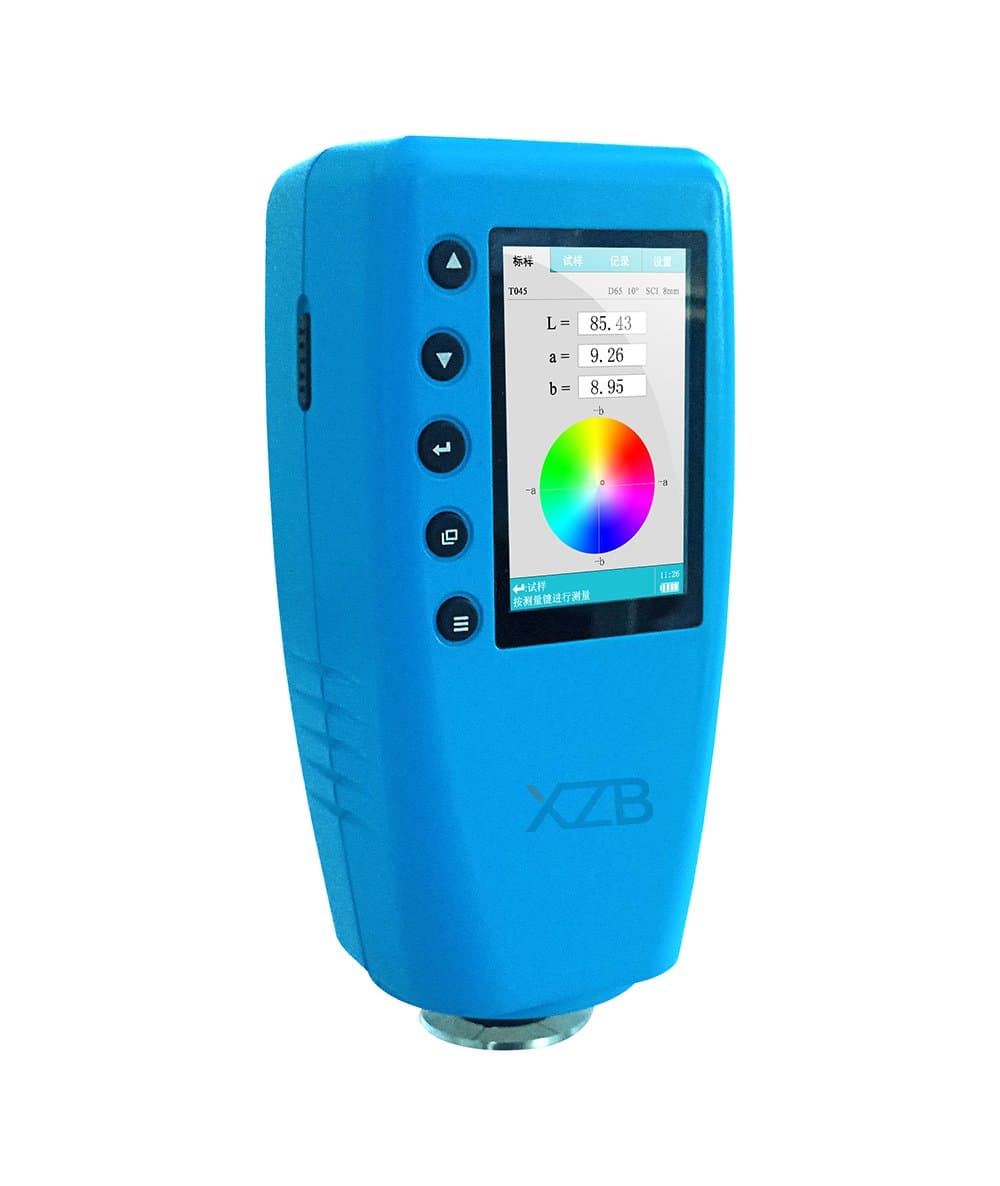 CTI Portable Color Analyzer Digital Precise Colorimeter Color Difference Meter Tester 8mm CIELAB CIELCH Display Mode DE Lab Formula