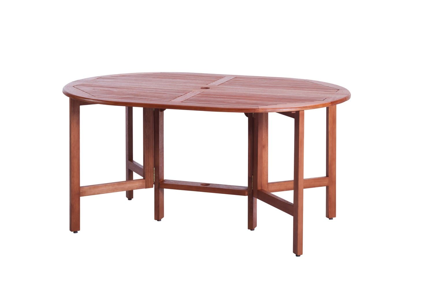 LWO Corporation Arboria Celebration Oval Drop Leaf Table