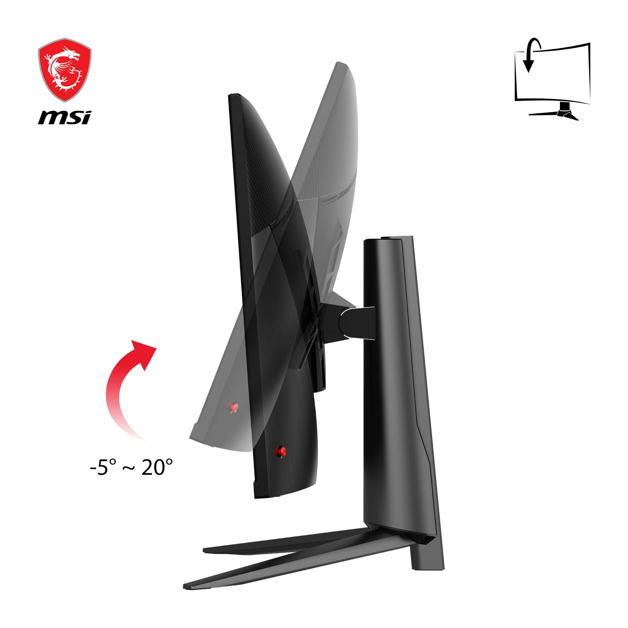 MSI MAG401QR, 40 Inch Gaming Monitor, UWQHD 3440x1440 Resolution, IPS Panel, 1ms Response Time