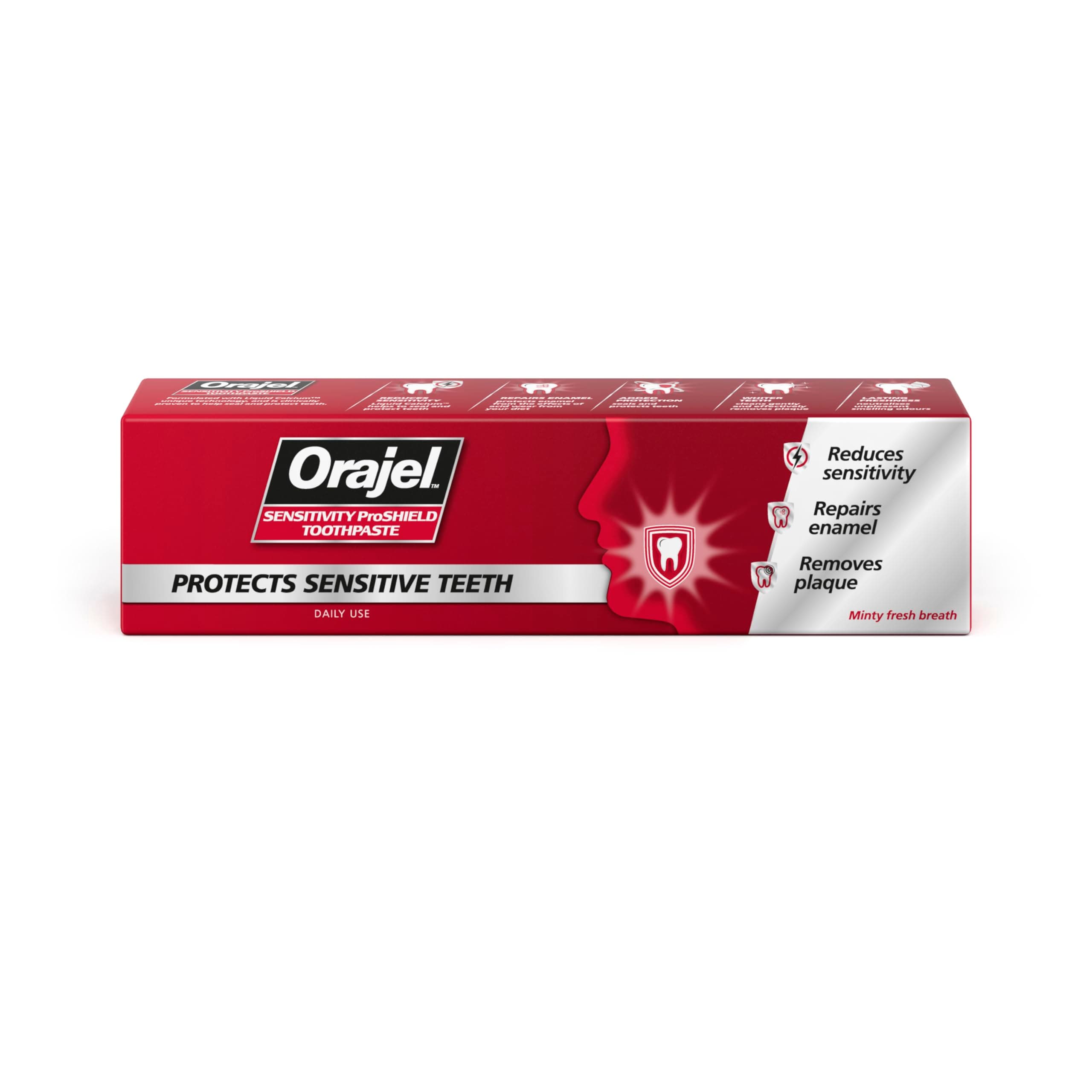 Orajel Sensitivity Proshield Toothpaste 75ml