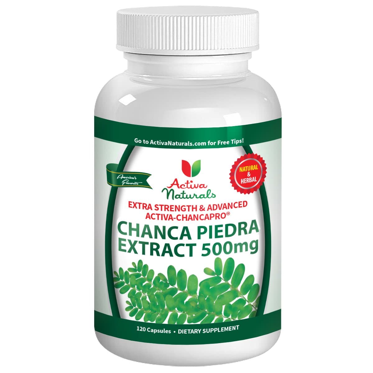 Chanca Piedra with Phyllanthus Niruri Herb Extract Supplement 120 Capsules - 500mg