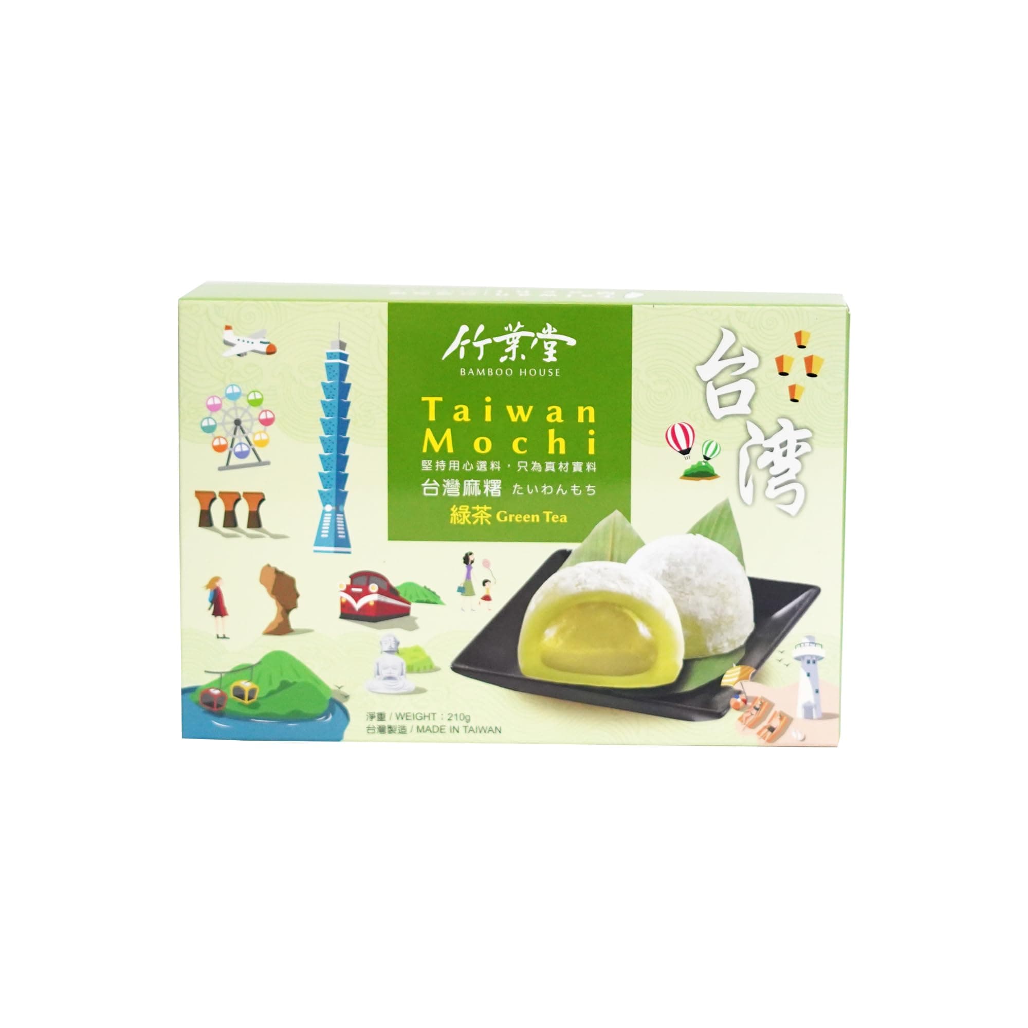 Bamboo HouseGreen Tea Daifuku Mochi 210 g