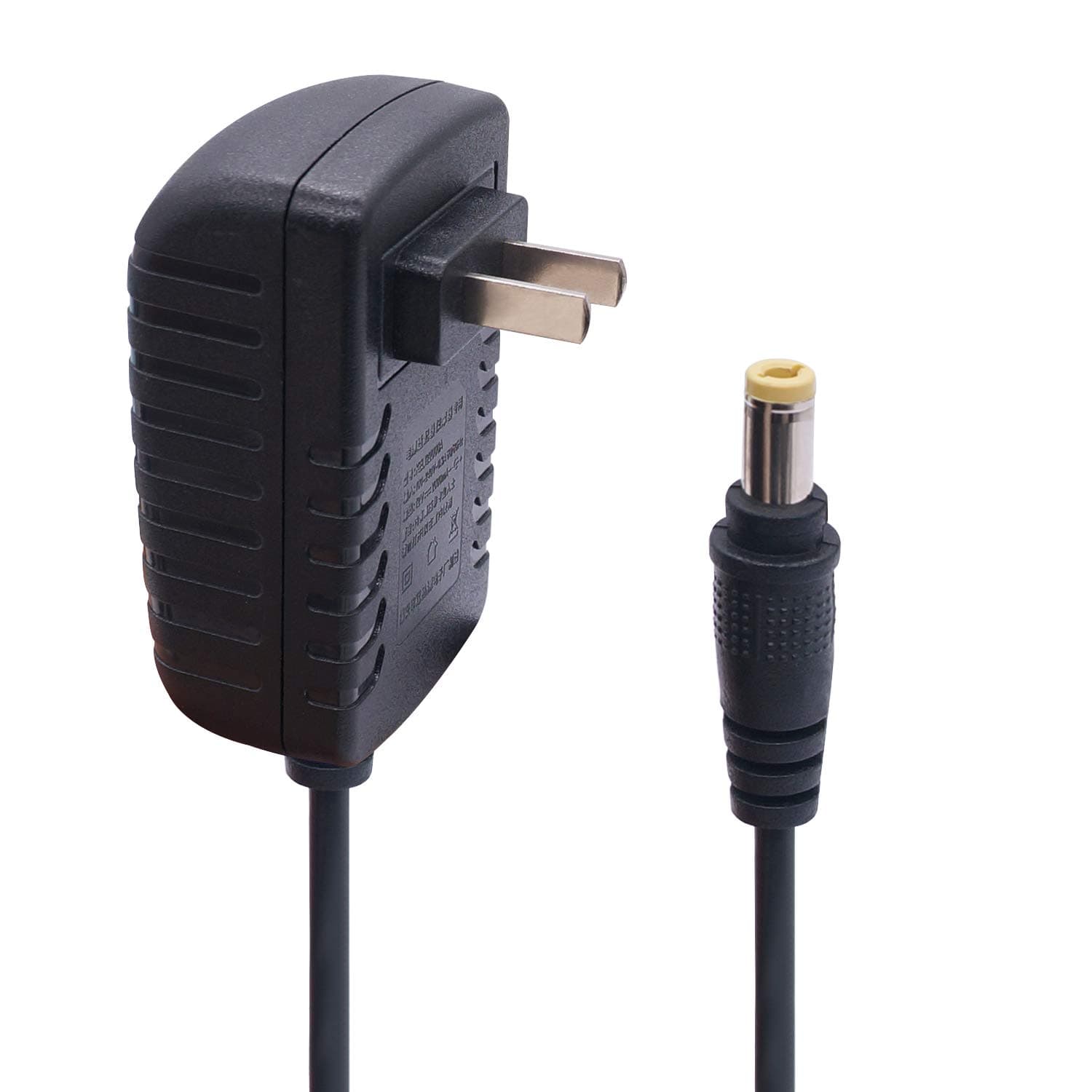 TWTADE Crosley Record Player Power Cord Wall Adapter Transformer AC 100V-240V 0.3A Change to DC 12V 2A 5.5mm x 2.1mm for LED Strip,Monitor,etc.I-012
