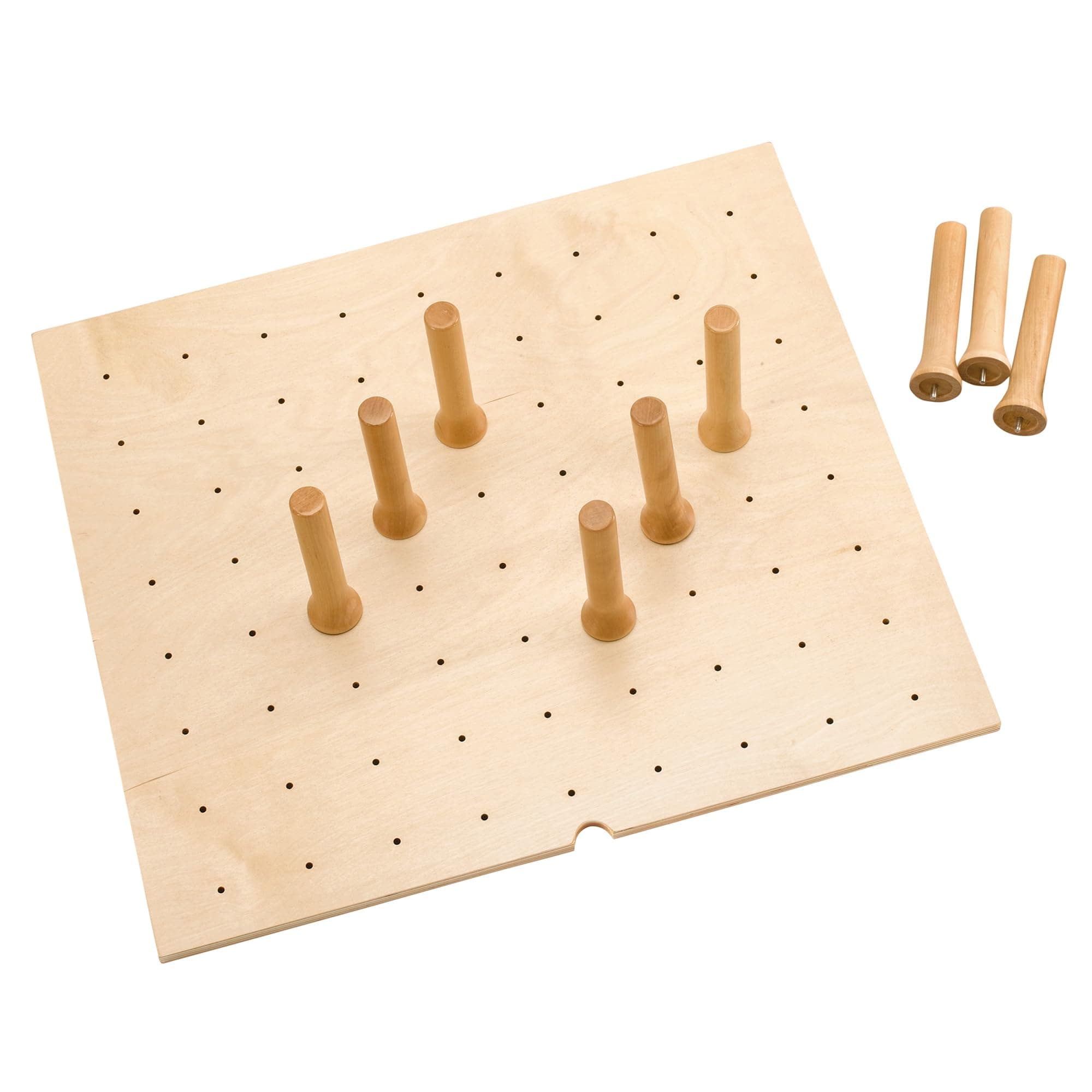 Rev-A-Shelf Trimmable Pegboard Drawer Divider Organizer, Trim to Fit Wooden Kitchen Cabinet Storage Utensil, Pots & Dish Rack, 24" x 21", 4DPS-2421