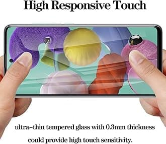 LYWHL 2-Pack Samsung Galaxy S20 FE / A53 / A52 / A51 Privacy Screen Protector, [Don’t Support Fingerprint Unlock], Anti-Spy Tempered Glass Screen Protector, Case Friendly Easy Install Black