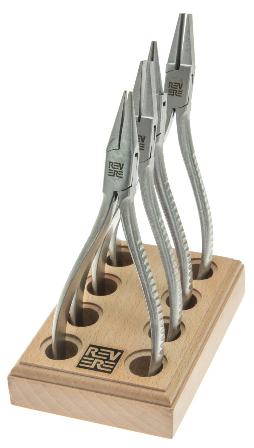 Revere Plier Set, 4 Piece Set with Stand | PLR-180.98