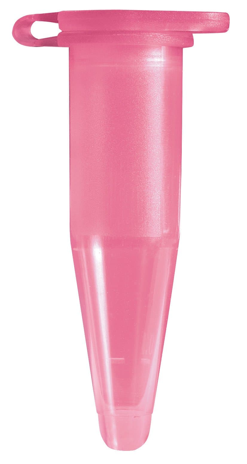 Camlab PlasticsRTP/77120-R Conical Microtube, 1.5 mL, Red (Pack of 500)