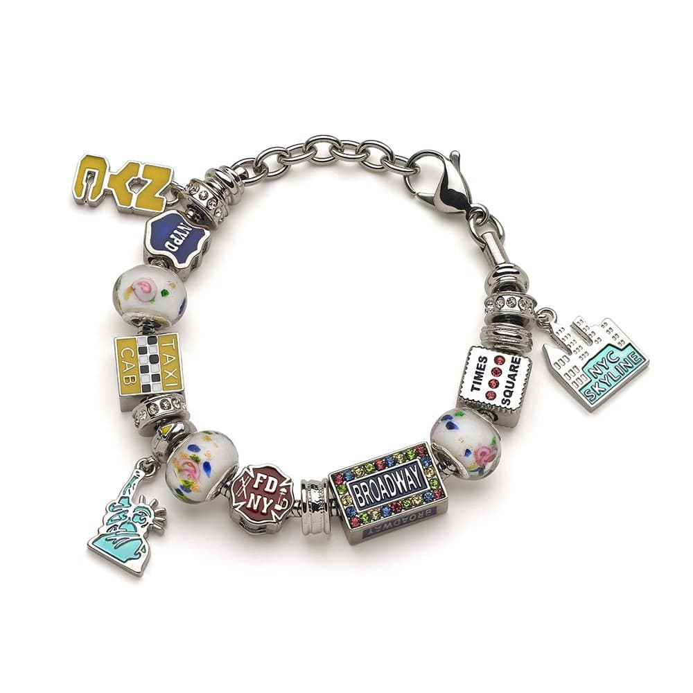 New York City (NYC) Charm Bracelet - Bracelet with All Charms!