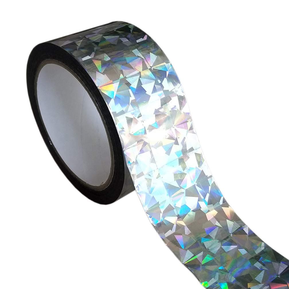 Holographic Reflective Bird Ribbon, 2in by 330ft