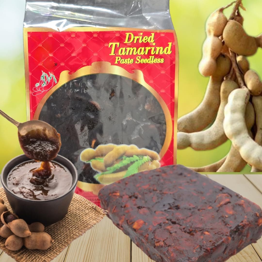 14oz (400g) Sweet and Sour Seedless Wet Tamarind Paste: Imli | Me Chua | Tamarindo - All Natural | No Added Sugar | Vegan | Gluten-Free | NON-GMO | For Thai and India Cuisine | Pad Thai, Massaman Curry, Vindaloo, Tom Yum, Tom Kha Gai, Samosas, Chutneys and more