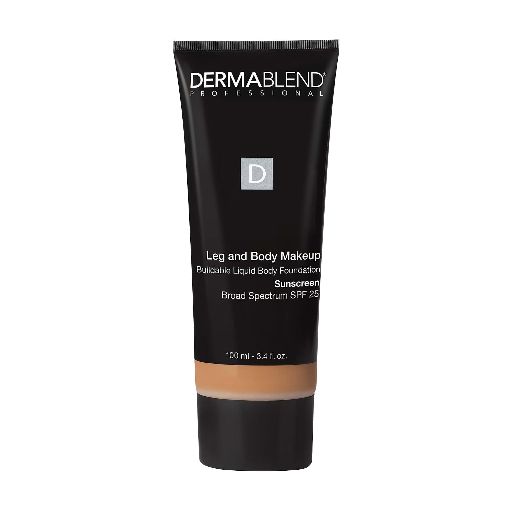 ダーマブレンド Leg and Body Make Up Buildable Liquid Body Foundation Sunscreen Broad Spectrum SPF 25 - #Medium Natural 40N 100ml