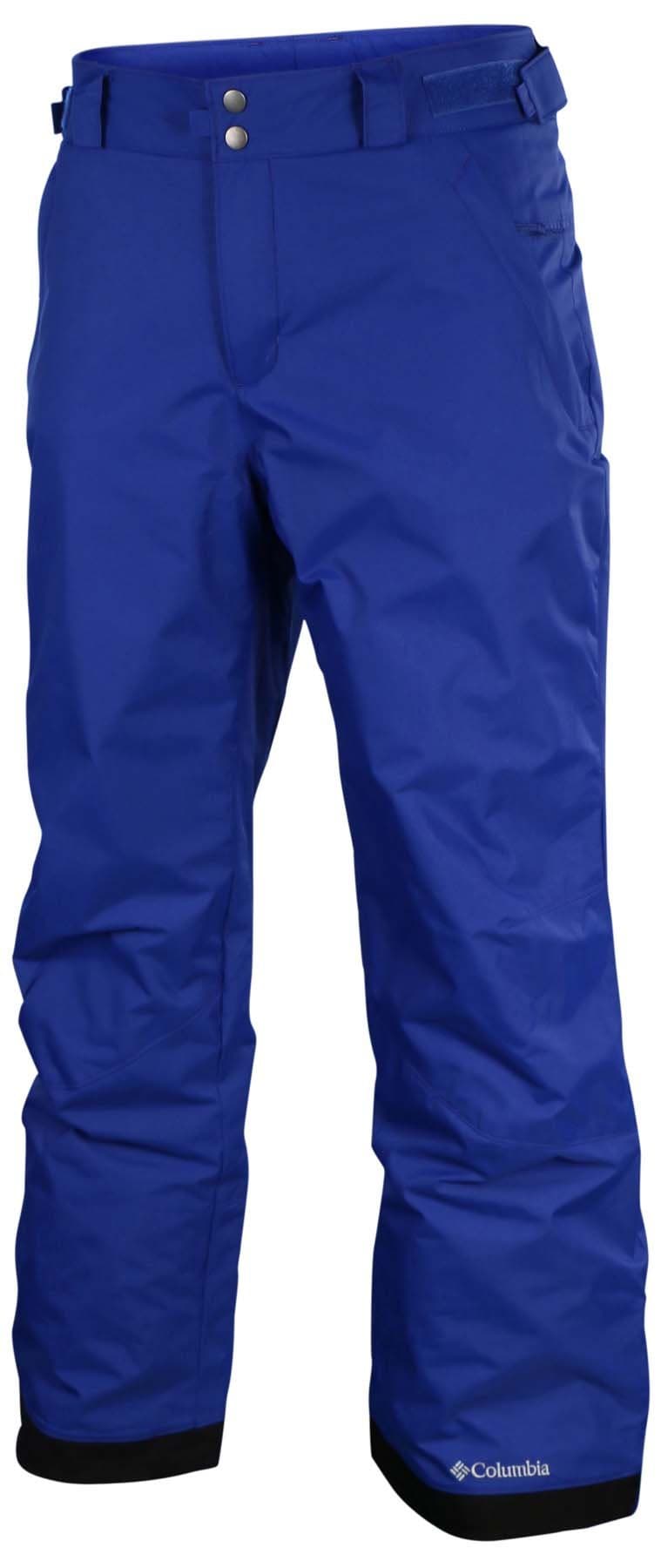 ColumbiaMens Arctic Trip Omni-Tech Ski Snowboard Pants-Blue-Small