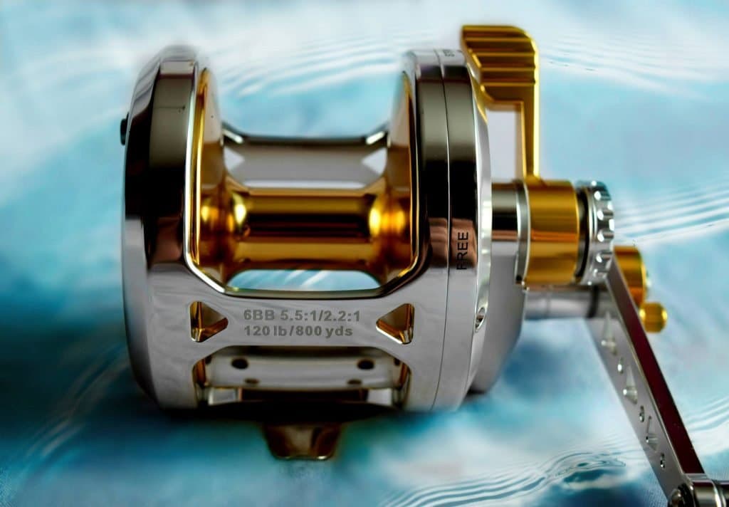 OKIAYA AXIS-L300 Single Speed Dual Drag Big Game Reel