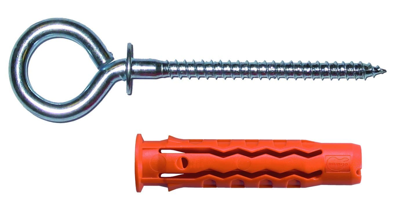Mungo 13800522 MQ- 0 Set of 50 Anchors Universal Facade 8 x 40 mm with Screws 4.5 x 45