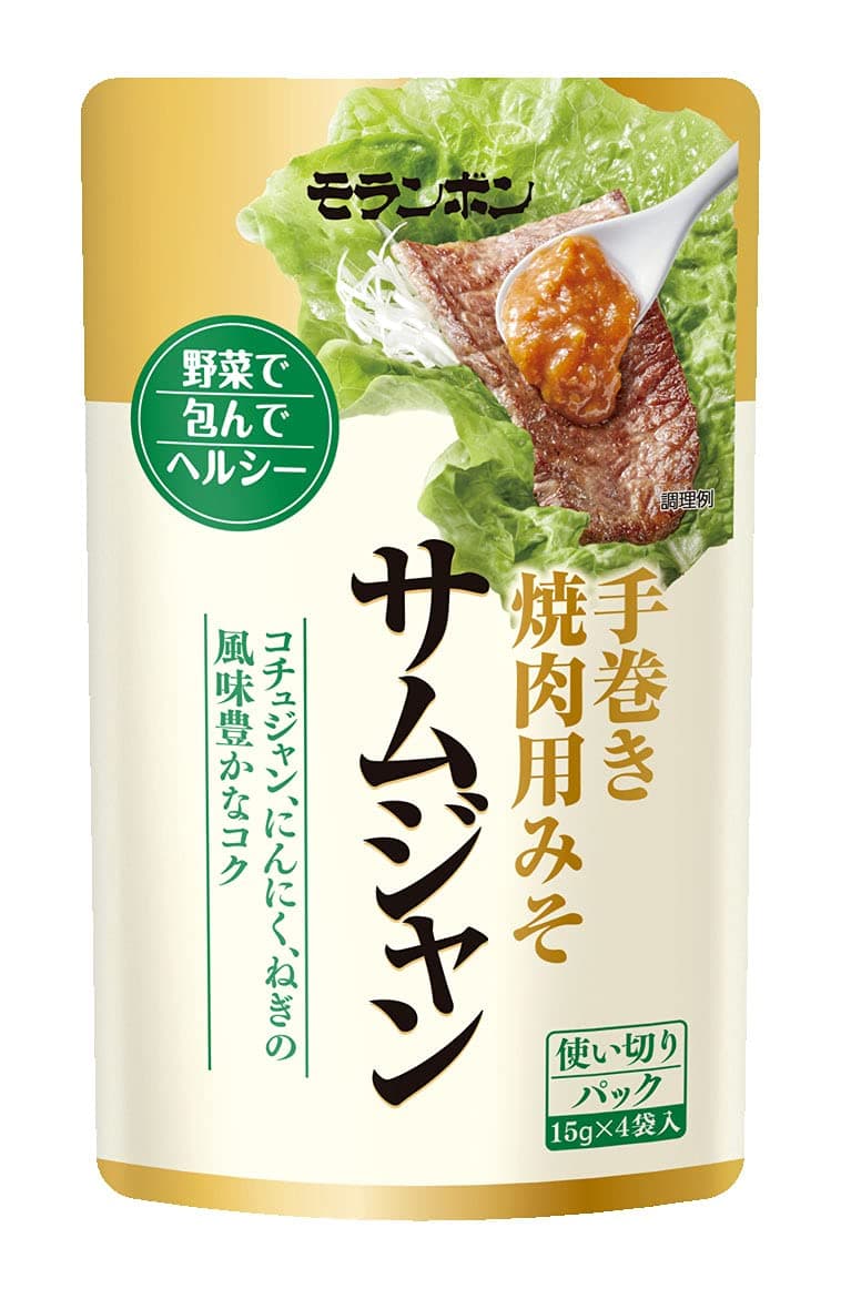 Moranbon Korea of ??sauce Ssamjang 60g (15gX4P) X10 pieces