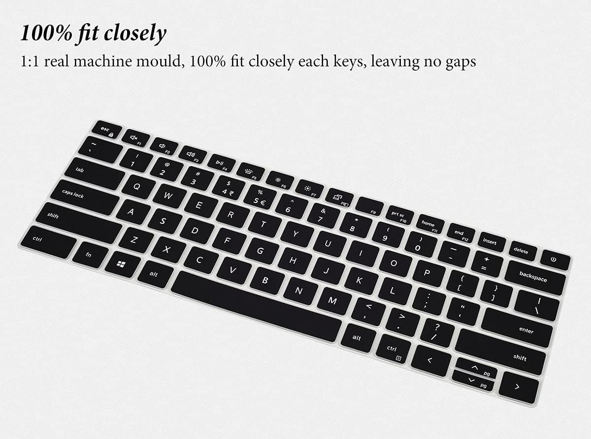 Keyboard Cover 14" Dell Inspiron 14 5410 5418 5420 5425 5430 7415 7420 7425 7430 7435, Dell Latitude 14 3320 3420/Inspiron 16 5635 5635 0 562 0 562 5 7635 7630 7620 16"/Inspiron 13 5310 5320 Skin