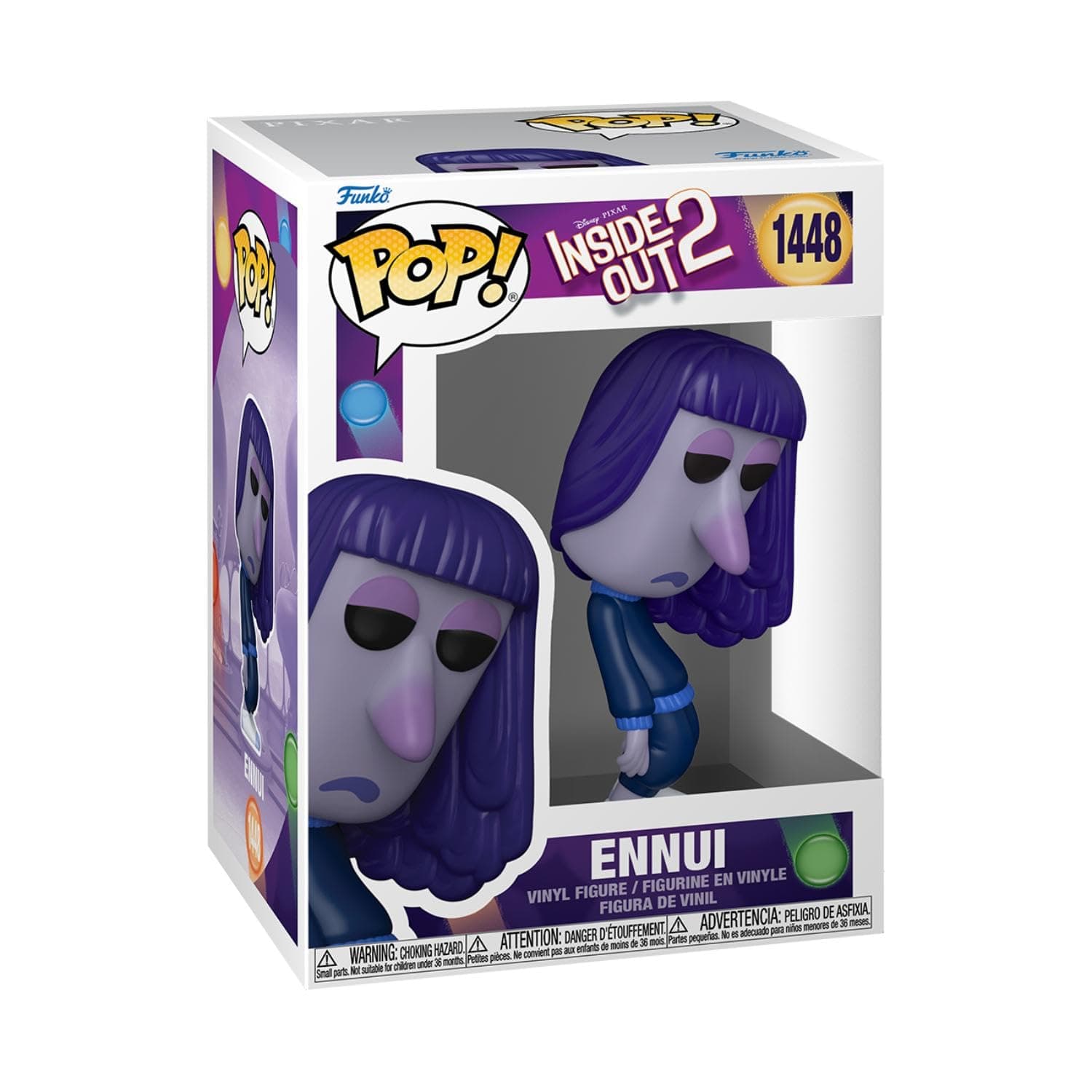 POP! Disney: Inside Out 2 - Ennui - Collectable Vinyl Figure - Gift Idea - Official Merchandise - for Kids & Adults - Movies Fans - Model Figure for Collectors and Display