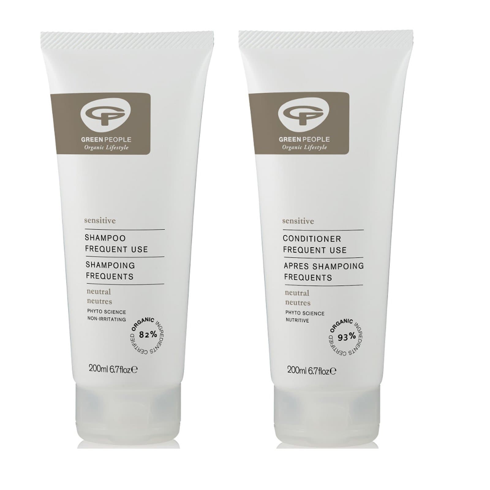 Green People Neutral Scent Free Shampoo & Conditioner Set