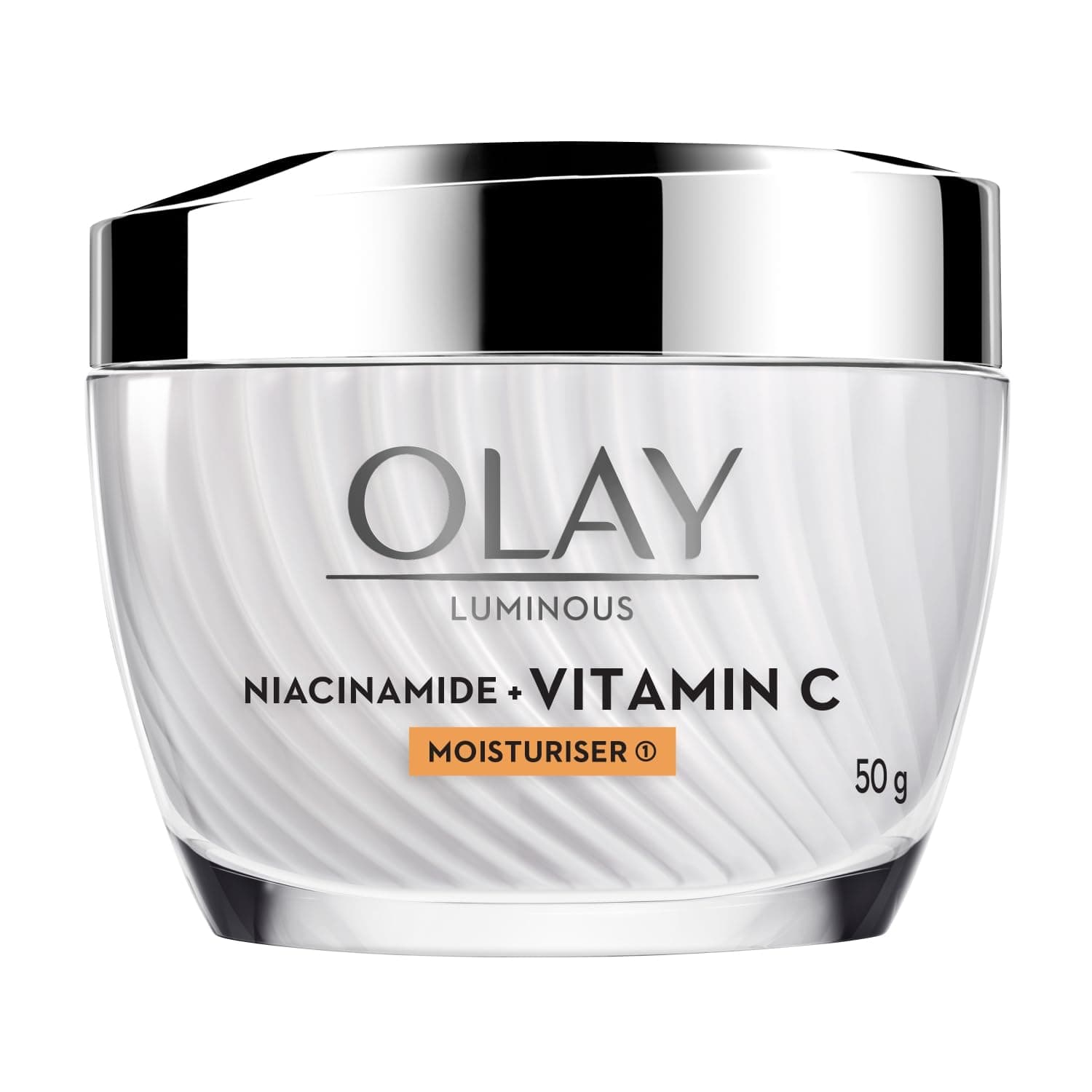 Olay Luminous Niacinamide + Vitamin C Face Cream Moisturizer 50G, 50 g (Pack of 1)
