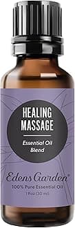Edens GardenHealing Massage Essential Oil Blend- 100% Pure Premium Grade, Undiluted, Natural, Therapeutic, Aromatherapy, The Best for Skin, Face, Kid Safe 30 ml (1 fl oz)