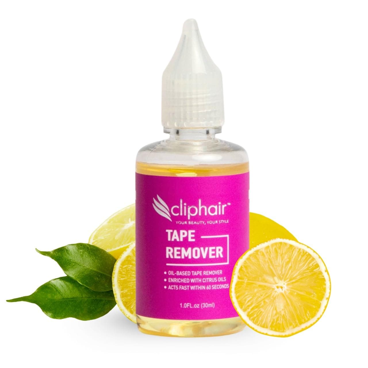 Tape Hair Extensions Remover 30ml, Fast and Easy to Use Tape Remover Hair Extensions, Citrus Oil Enriched, Cruelty Free, Pocket Sized