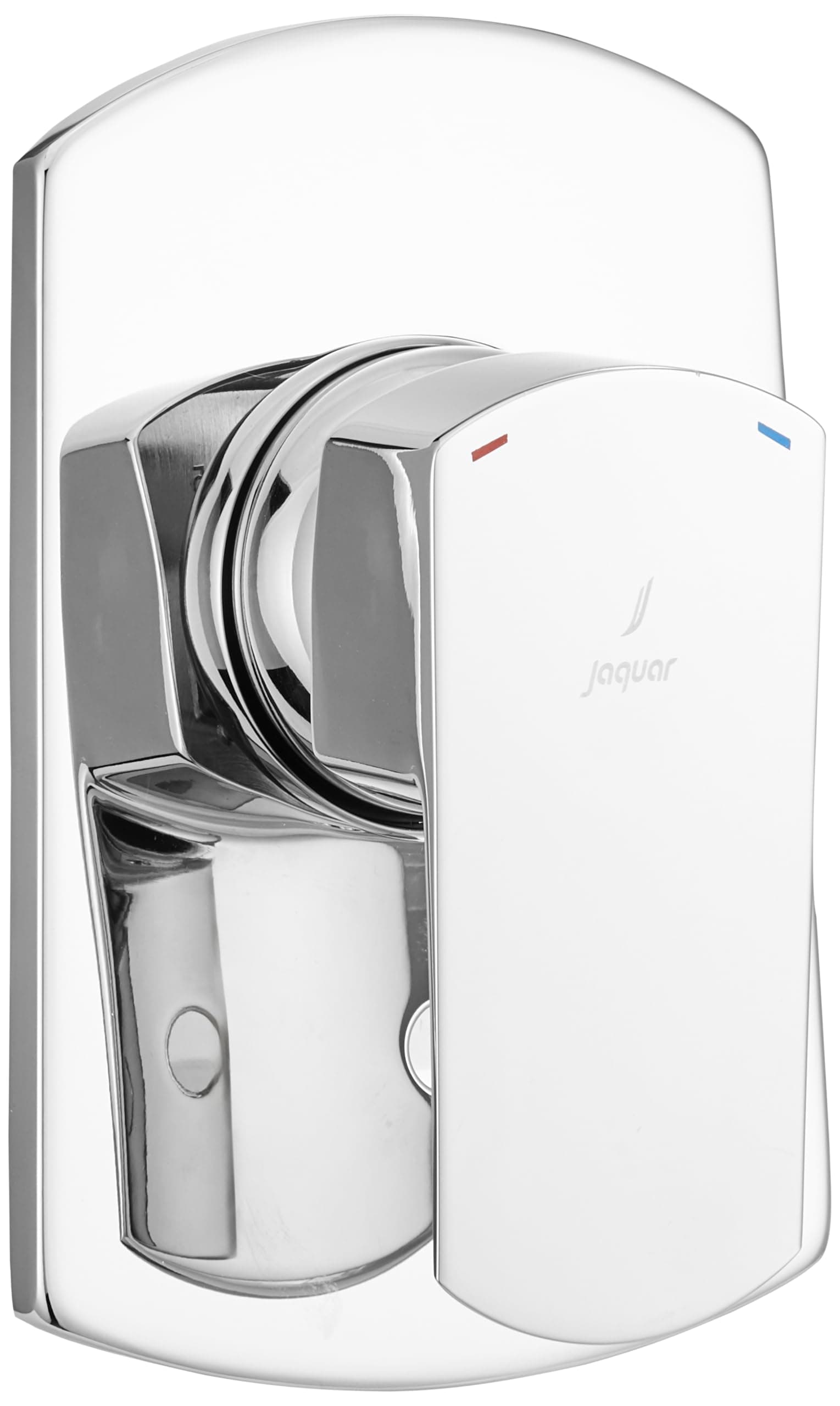 Jaquar Kubix Brass Prime Chrome Single Lever Exposed Parts of Hi-Flow Divertor Kit, Silver KUP-CHR-35079NKPM