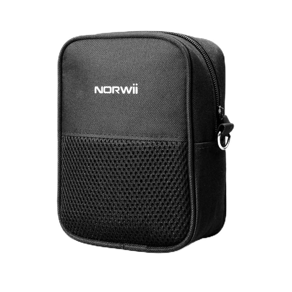 Norwii Dedicated Storage Bag with Waistband for Portable Mini Voice Amplifier with Wired Microphone