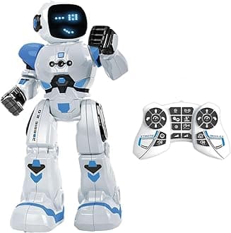 Xtrem Bots - Robbie Robot Toy | Toy Robots | Robots For Kids | Remote Control Robot I Boys Toys Age 5 Years Or Older | Coding Toys For Kids 8-12 | STEM