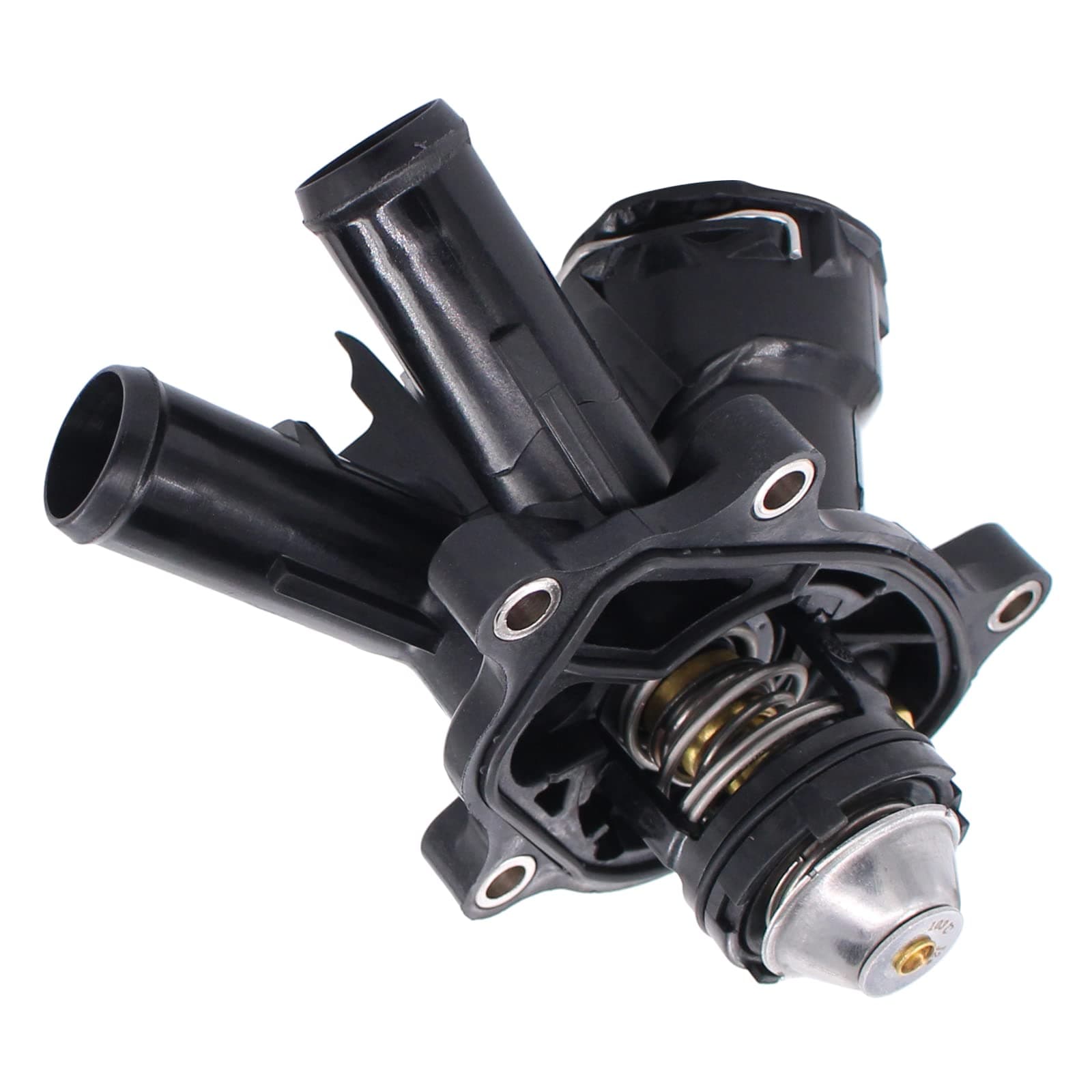 MOTOKU Engine Coolant Thermostat Assembly w/housing Gasket for Mercedes-Benz C250 SLK250 2012-2015