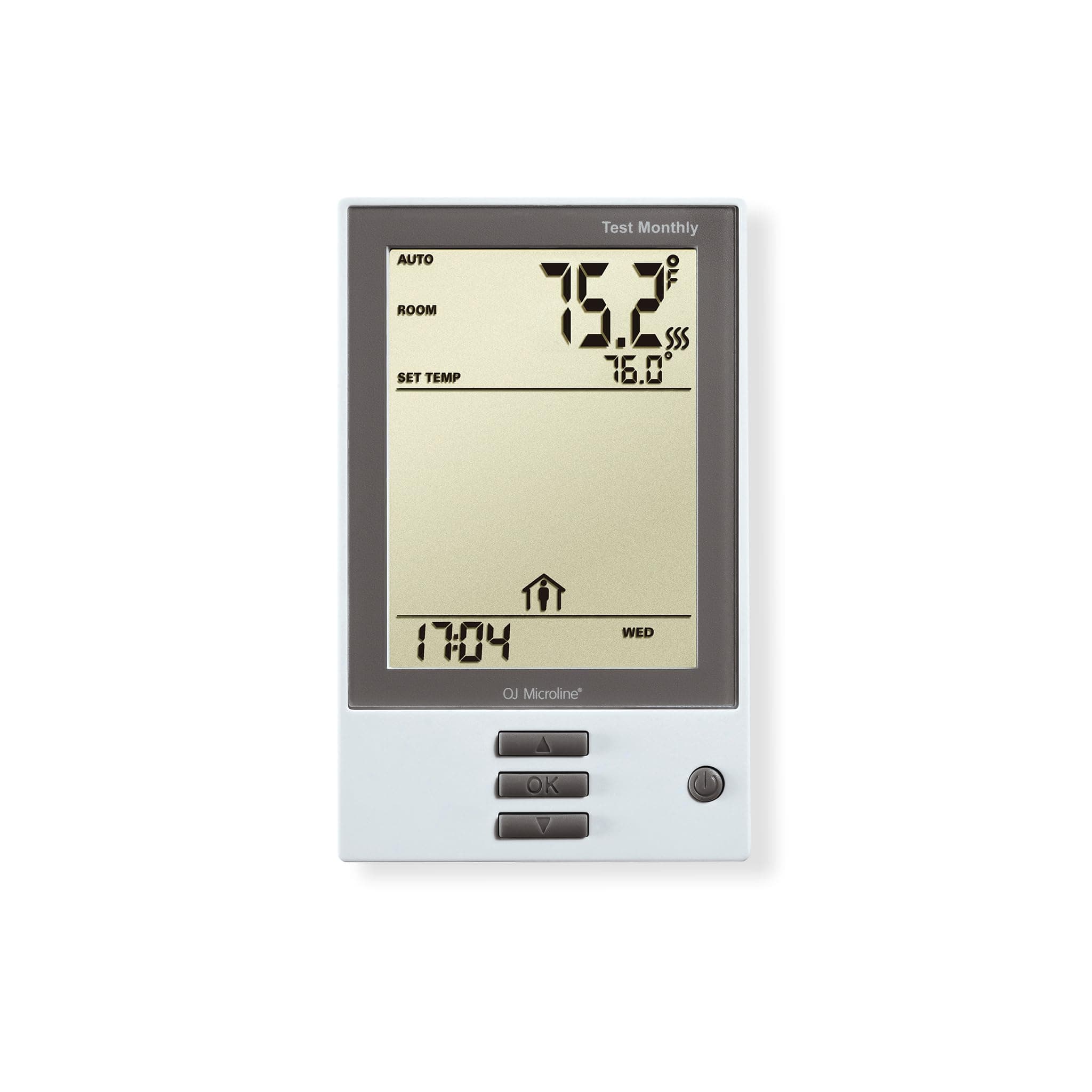 OJ Microline UDG Programmable Thermostat for Heated Floor w/Class A GFCI - 120/240v in Floor Heater Thermostat - Dual Sensing - Includes a Flooring Sensor - 3-Year Warranty & USA Product Support