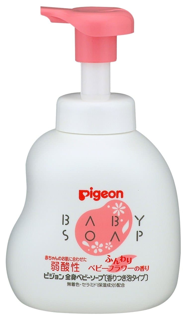 Pigeon Baby Foam Body Soap with Baby Flower Fragrance 500ml